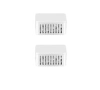 NVDERTA Compatible avec Les pièces Qrevo 5AE / Curv/CurvC/Curv S5X 5A1 5XC / Edge/EdgeC/Edge S5A 5V1, Brosse, Filtre, Sacs de serpillière(2pcs)