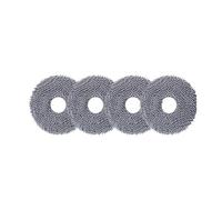 NVDERTA Compatible avec Les pièces Qrevo 5AE / Curv/CurvC/Curv S5X 5A1 5XC / Edge/EdgeC/Edge S5A 5V1, Brosse, Filtre, Sac de serpillière(4PCS MOP)