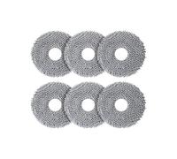 NVDERTA Compatible avec Les pièces Qrevo 5AE / Curv/CurvC/Curv S5X 5A1 5XC / Edge/EdgeC/Edge S5A 5V1, Brosse, Filtre, Sac de serpillière(6PCS MOP)