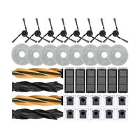 NVDERTA Compatible avec Les pièces X50Ultra/X50 Master/L50 Pro Ultra/L40S Pro Ultra/L40sUltra/MOVA V50Ultra, Filtre de Brosse Principale(36PCS 4B8S8M6F10D-)
