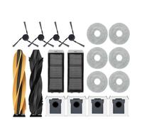 NVDERTA Compatible avec Les pièces X50Ultra/X50 Master/L50 Pro Ultra/L40S Pro Ultra/L40sUltra/MOVA V50Ultra, Filtre de Brosse Principale(18PCS 2B4S2F6M4D-)