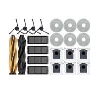 NVDERTA Compatible avec Les pièces X50Ultra/X50 Master/L50 Pro Ultra/L40S Pro Ultra/L40sUltra/MOVA V50Ultra, Filtre de Brosse Principale(22PCS 2B4S4F6M6D-)