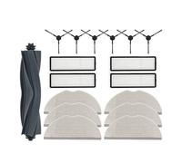 NVDERTA Compatible avec Mova S10 / Trouver S10 / Mova S10Plus / Trouver S10Plus, pièces, Rouleau Principal, Brosse latérale, Filtre, Tissu de vadrouille(Dark Grey)