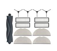 NVDERTA Compatible avec Mova S10 / Trouver S10 / Mova S10Plus / Trouver S10Plus, pièces, Rouleau Principal, Brosse latérale, Filtre, Tissu de vadrouille(Army Green)