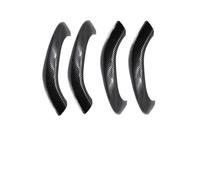 NVDERTA Compatible avec poignée de porte intérieure de voiture - Garniture de rechange gauche et droite - Compatible avec BMW X1 X2 F48 F49 F39 7417514 7417513 (fibre de carbone 4 pièces)