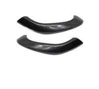 NVDERTA Compatible avec poignée de porte intérieure de voiture - Garniture de rechange gauche et droite - Compatible avec BMW X1 X2 F48 F49 F39 7417514 7417513 (fibre de carbone 2 pièces)