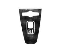 NVDERTA Compatible avec Polestar 2/2021-2024 : Autocollant décoratif en Fibre de Carbone for Cadre Central et Panneau de Commande des Vitesses.(A3)