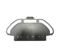 NVDERTA Couvercle de Brosse latérale Principale et Filtre de vadrouille Compatible avec Les aspirateurs Robots Conga 3290, 3490, 3690, MIJIA STYJ02YM et V2 V-RVCLM21B(Black Rag Holder)