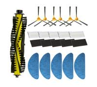 NVDERTA Filtre de Brosse latérale Principale, Chiffon de Nettoyage Compatible avec Les pièces d'aspirateur Robot Ikhos Create NetBot S15 X500 X600 X500Pro(C)