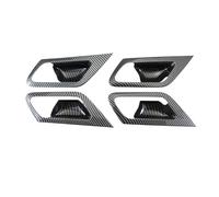 NVDERTA Garniture de poignée de Porte et d'accoudoir, Compatible avec Peugeot 208 2020-2025, décoration intérieure