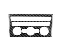 NVDERTA Garniture intérieure du Bouton de climatisation Centrale for Seat Leon 2013-2020 (Conduite à Gauche et à Droite)(Type A Black Carbon)