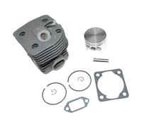 NVDERTA Kit Cylindre-Piston Nikasil 46 mm Compatible avec Les débroussailleuses FS420, FS420L, FS500, FS550 et FS550L (références 4116 020 1205 et 41160201215).