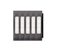 NVDERTA Pièces de Rechange compatibles avec l'aspirateur Robot Midea M7 M7Pro : brosses, filtres et Chiffons(5 HEPA)