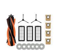 NVDERTA Pièces de Rechange compatibles avec Les aspirateurs Robots JONR P20 Pro / T5Pro : Brosse Principale, Filtre et lingette de Nettoyage.(Set M)