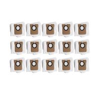 NVDERTA Sac de Nettoyage jetable Compatible avec Les aspirateurs Robots Xiaomi X10+, X10 Plus, X20+, X20 Plus et L10/L20/L30 Ultra(15pc)