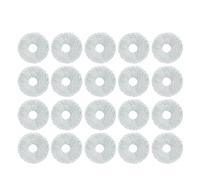 NVDERTA Tampon de Nettoyage Compatible avec Les Robots aspirateurs Bot L10s Pro, L10s Ultra, S10/S10 Pro, Xiaomi Mijia Omni Roboter X10 et Accessoires.(20pcs)