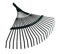NVDHYTI Râteau à éventail en Acier de 42 cm, râteau Lourd de Remplacement for Jardin, pelouse, Patio, Feuilles, pelouse, 22 Dents