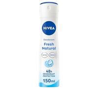 NVEA - Spray Déodorant Fresh Natural Sans AL'ouminium, Protection Fraîcheur Durable au Quotidien - Le lot de 4