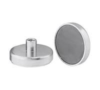 nVent HOFFMAN Aimant plat avec filetage intérieur, Ferrite,⌀: 32 mm Quantité:1