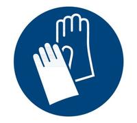 nVent HOFFMAN Panneaux d'obligation Protection obligatoire des mains, Type: 03030 Quantité:1