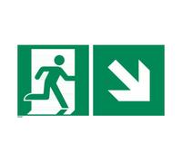 nVent HOFFMAN Signaux de secours Issue de secoursà droite vers le bas, Type: 11300 Quantité:1