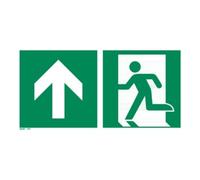 nVent HOFFMAN Signaux de secours Sortie de secours tout droit, par la porte ou vers le haut, Type: 14300 Quantité:1