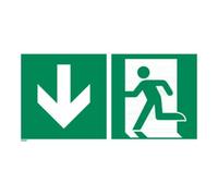 nVent HOFFMAN Signaux de secours Sortie de secours vers le bas, Type: 14400 Quantité:1