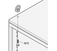 nVent SCHROFF 20117080 19 pouces Matériel de fixation multicolore
