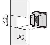 nVent SCHROFF 21100215 Kit de fixation 3 pc(s)