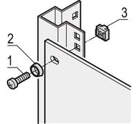 nVent SCHROFF 21101810 Kit de fixation 1 pc(s)