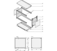 nVent SCHROFF 24571585 Coffret dinstallation 19 multicolore 1 pc(s)