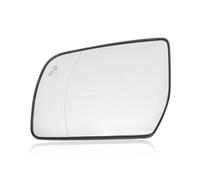 NVETJMUA Glace De Rétroviseur pour Ford pour Ranger 2015-2021 pour Everest 2016-2020 F150 2004-2010 Miroir D'aile Chauffant Lentille en Verre Miroir Latéral d'angle Mort Verre De Rétroviseur(L Blind)