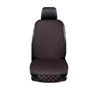 NVETJMUA Housse Siège Auto en Cuir PU pour Mitsubishi pour Outlander pour ASX pour Eclipse pour Lancer pour Pajero pour Zinger Housse de Siège de Voiture(Black Red 1 Seat)