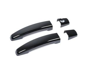 NVETJMUA Poignées Porte Extérieures Voiture Pour Chevrolet Pour Camaro 2010 2011 2012 2013 2014 2015 Voiture Extérieur Gauche Côté Droit Poignée Porte Couvercle Garniture Ensemble Capuchons