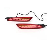 NVETJMUA Voiture Feux Arrière Feu Stop Arrière À LED Pour Mazda 3 Hatchback 2019-2020, Clignotant Dynamique, Réflecteur, Feu D'arrêt Et Conduite