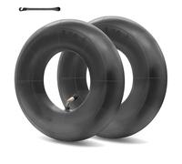 NVGFTG 2 Pcs Chambre a Air 3.00-4 Valve Courbée TR87 pour Diable Chambre à Air 260 × 85 mm Chambres à Air de Rechange pour Chariot à Main, Chariot De Jardin, avec Démonte-Pneus