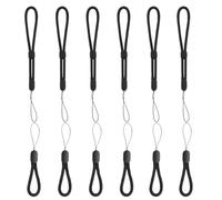 NVGVUP 12 Pcs Cordons De Dragonne Réglables et Finger Dragonne, Dragonne de Poignet Portable, Nylon Lanière de Poigne Universelle pour Téléphone Portable, Appareil Photo, Clés