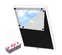 NVGVUP Store occultant magnétique pour fenêtre - 100 × 150 cm - En tissu occultant sans perçage - Pour fenêtre de toit - Protection solaire - Amovible - Pour intérieur et fenêtre de toit