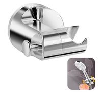 NVGVUP Support de Pomme de Douche à Ventouse, Support de Douche à Main Sans Perçage, Support Pommeau de Douche Amovible, Support Pomme de Douche Rotatif à 360°, Support de Douche Mural Universel