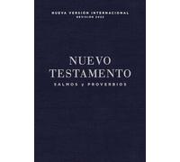 NVI, Nuevo Testamento de bolsillo, con Salmos y Proverbios, Revisión 2022, Tapa Rústica, Azul añil
