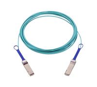 NVIDIA - Câble d'attache direct 100GBase-AOC - QSFP pour QSFP - 10 m - 10 m - fibre optique - sans halogène, Active Optical Cable (AOC)