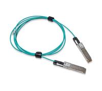 NVIDIA - Câble d'attache direct 200GBase-AOC - QSFP56 pour QSFP56 - 5 m - 5 m - fibre optique - Active Optical Cable (AOC)