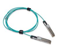 NVIDIA - Câble d'attache direct 200GBase-AOC - QSFP56 pour QSFP56 - 5 m - 5 m - fibre optique - Active Optical Cable (AOC)