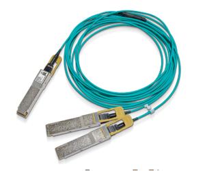 Nvidia MFS1S50-H020V câble InfiniBand et à fibres optiques 20 m QSFP56 2x QSFP56 Bleu