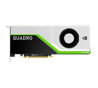 NVIDIA Quadro - Carte graphique - Quadro RTX 8000 - 48 Go GDDR6 - PCIe 3.0 x16 - 4 x DisplayPort, USB-C - Adaptateurs inclus