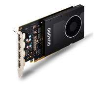 NVIDIA Quadro P2200 - Carte graphique - Quadro P2200 - 5 Go GDDR5X - PCIe 3.0 x16 - 4 x DisplayPort - Pour la vente au détail