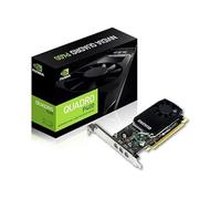 Nvidia Quadro P400 Carte graphique GDDR5 2 Go à fente unique - 256 cœurs CUDA, 64 bits, 32 Go/s, 3 ports Mini DisplayPort 1.4, PCI Express 3.0 x16 avec 3 adaptateurs, support haut et bas (renouvelé)