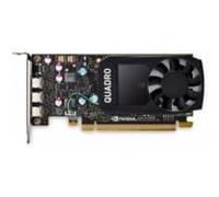 NVIDIA Quadro P400 - Carte graphique - Quadro P400 - 2 Go GDDR5 - PCIe 3.0 x16 profil bas - 3 x Mini DisplayPort - En vrac (pack de 10)