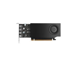 Nvidia RTX A400 4 Go GDDR6, 5120x2880, PCI Express x8 4.0, Refroidissement actif, 1 ventilateur, 4x Mini DisplayPort 1.4a