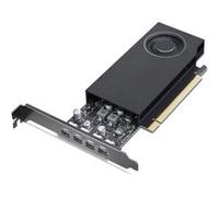 NVIDIA RTX A400 - Carte graphique - RTX A400 - 4 Go GDDR6 - PCIe 4.0 x8 - 4 x Mini DisplayPort G